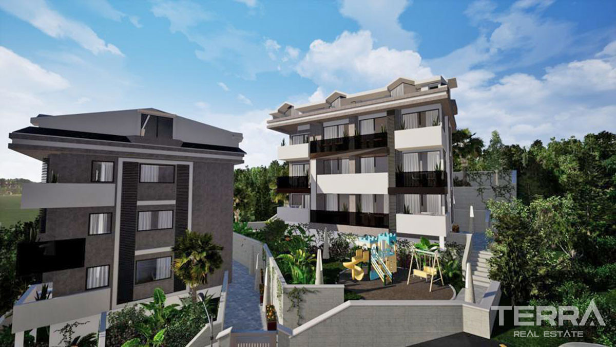 Bargain Apartments with Large Swimming Pool in Fethiye Town - 57465