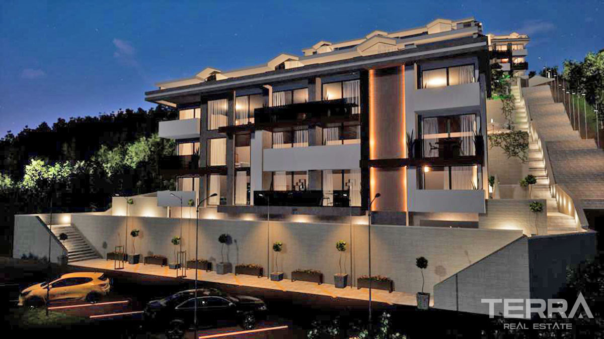 Bargain Apartments with Large Swimming Pool in Fethiye Town - 57466