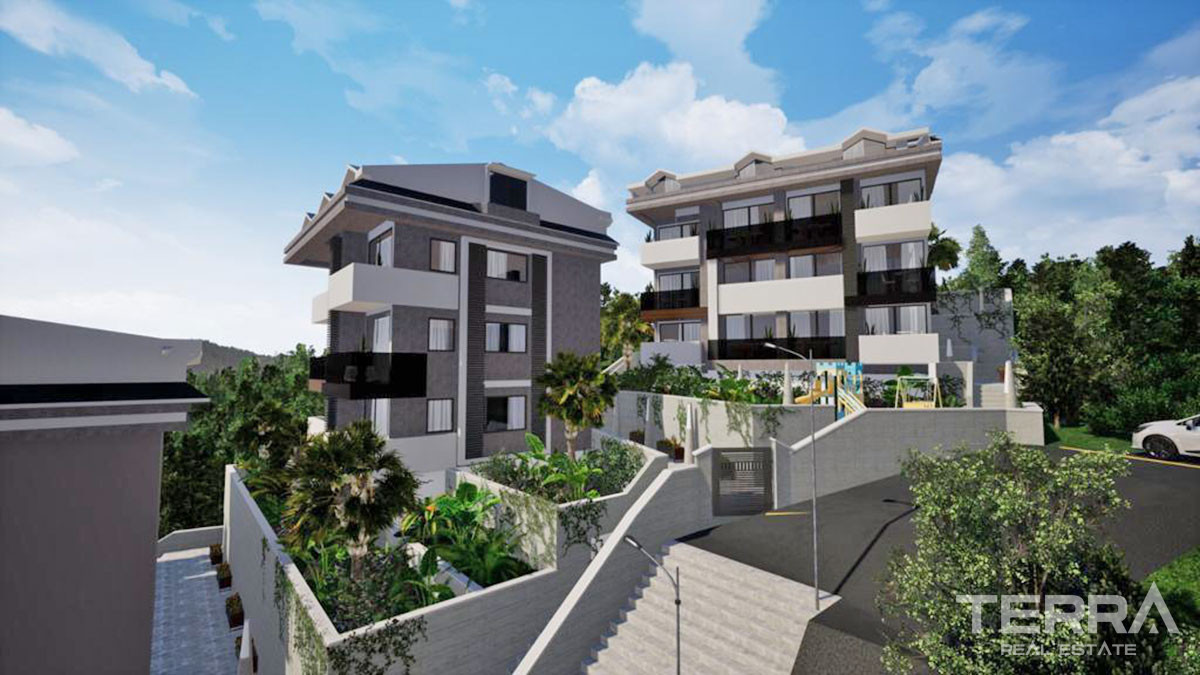 Bargain Apartments with Large Swimming Pool in Fethiye Town - 57474