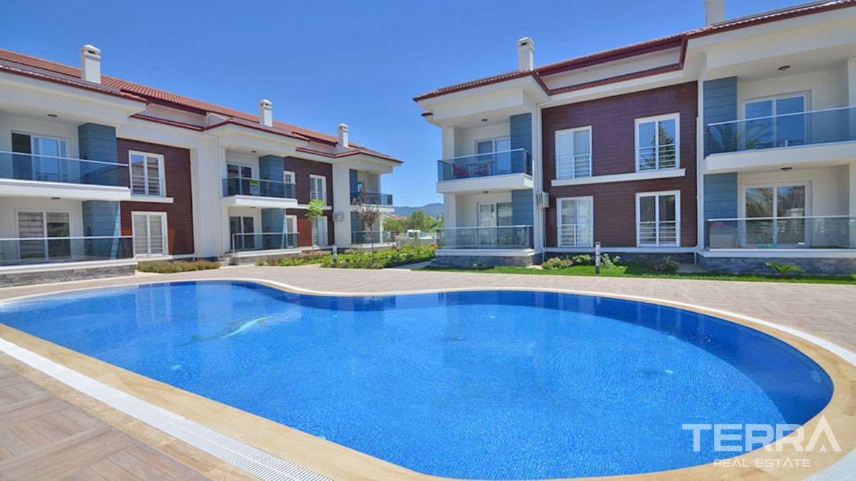 Investment Apartment with Shared Swimming pool in Fethiye Center - 57568