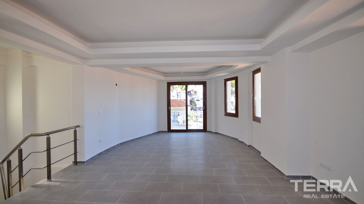 Sea View Villa with Shared Swimming Pool in Fethiye Town - 57684