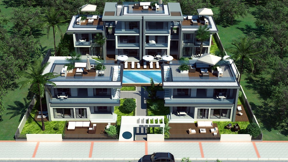 Apartments und Villen im zentralen Side, Türkei - 1232