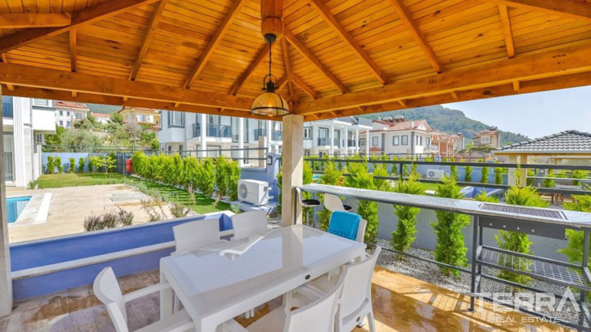 New Triplex Villa with Private Swimming Pool in Ovacık Fethiye - 57725