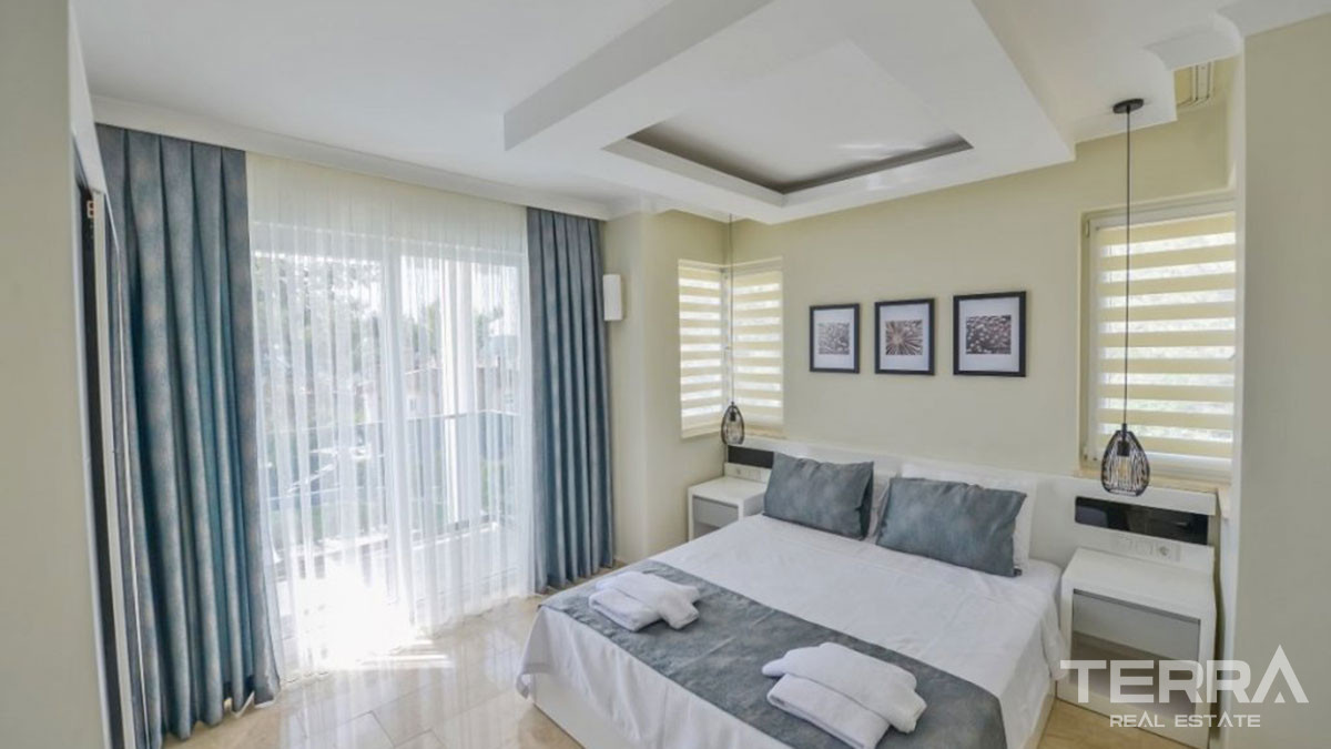 New Triplex Villa with Private Swimming Pool in Ovacık Fethiye - 57729
