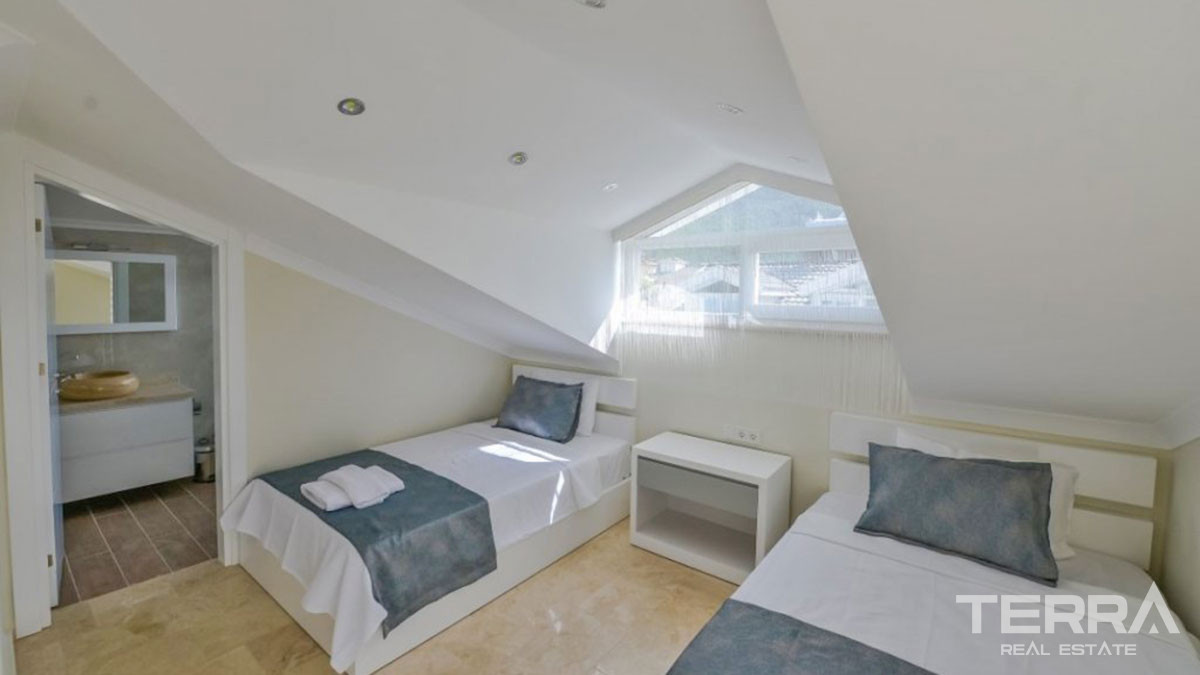 New Triplex Villa with Private Swimming Pool in Ovacık Fethiye - 57731