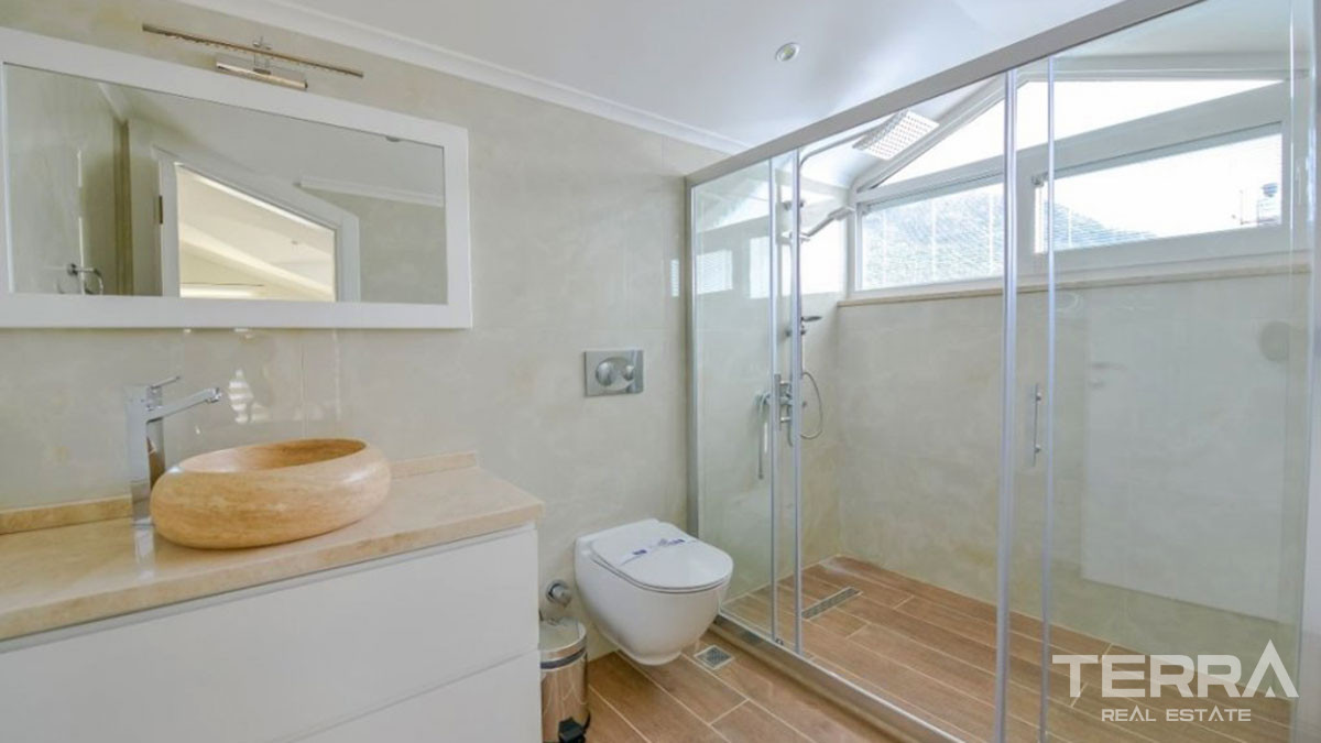 New Triplex Villa with Private Swimming Pool in Ovacık Fethiye - 57730