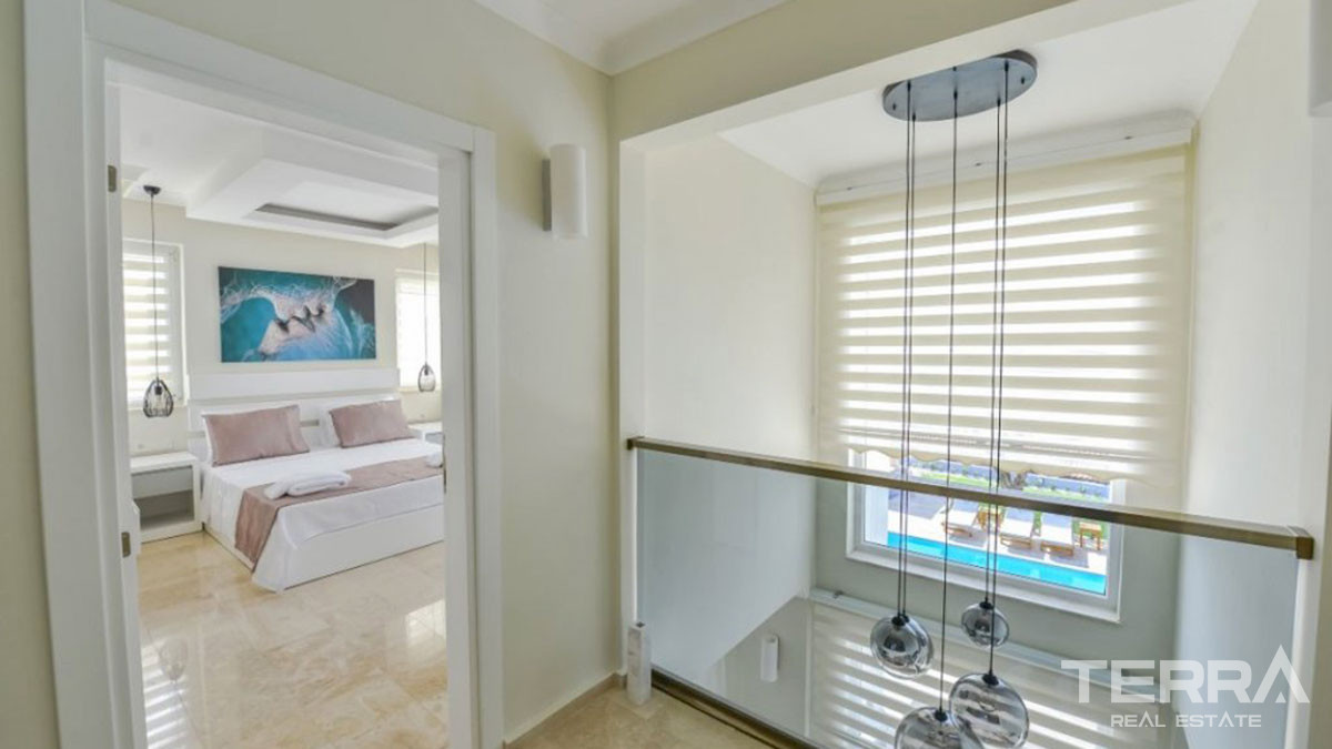 New Triplex Villa with Private Swimming Pool in Ovacık Fethiye - 57734