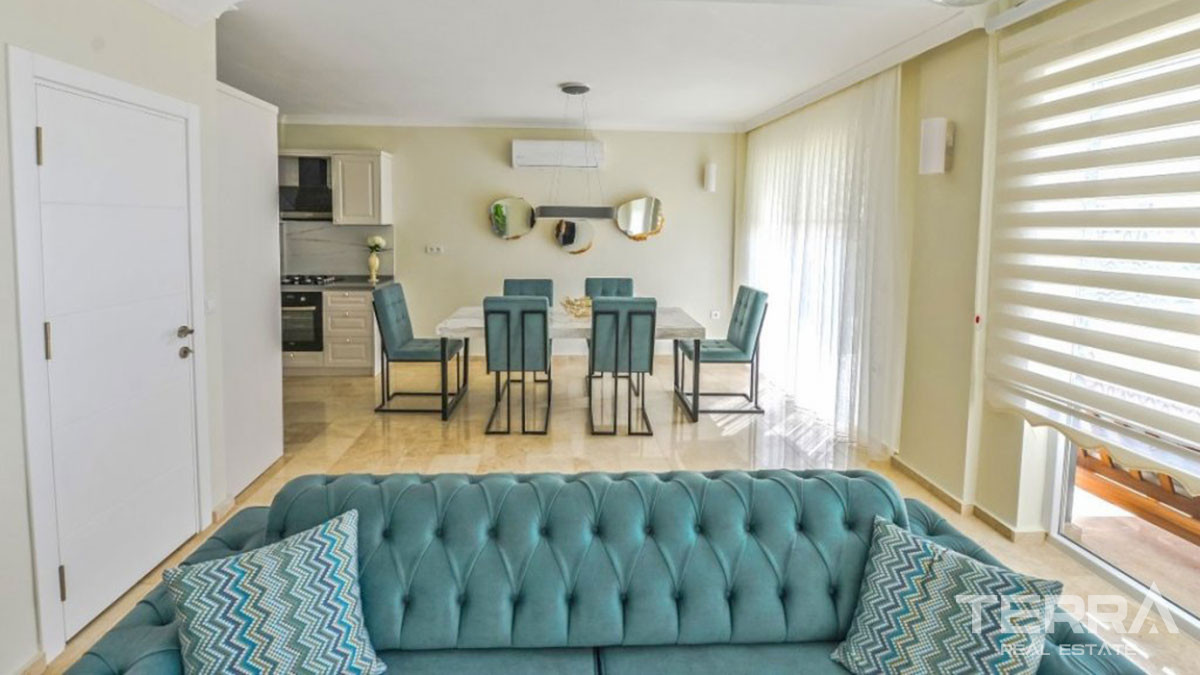 New Triplex Villa with Private Swimming Pool in Ovacık Fethiye - 57738