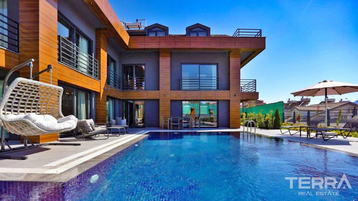 Exclusive Detached Villa with Luxury Features in Ovacık Fethiye - 57859