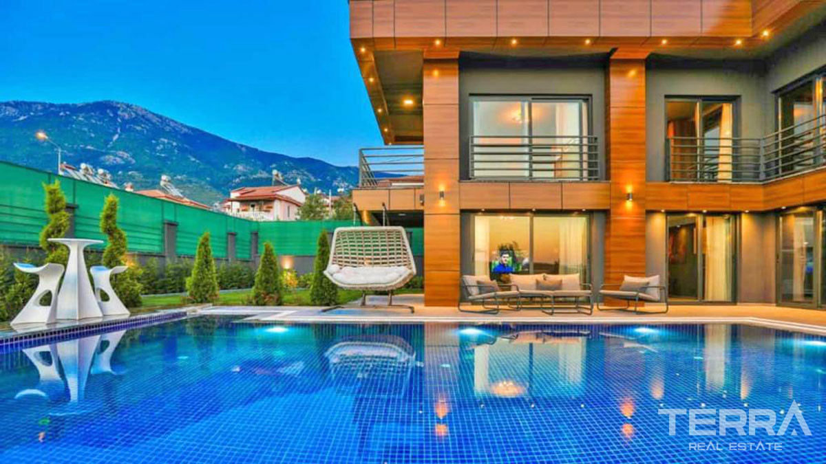 Exclusive Detached Villa with Luxury Features in Ovacık Fethiye - 57861