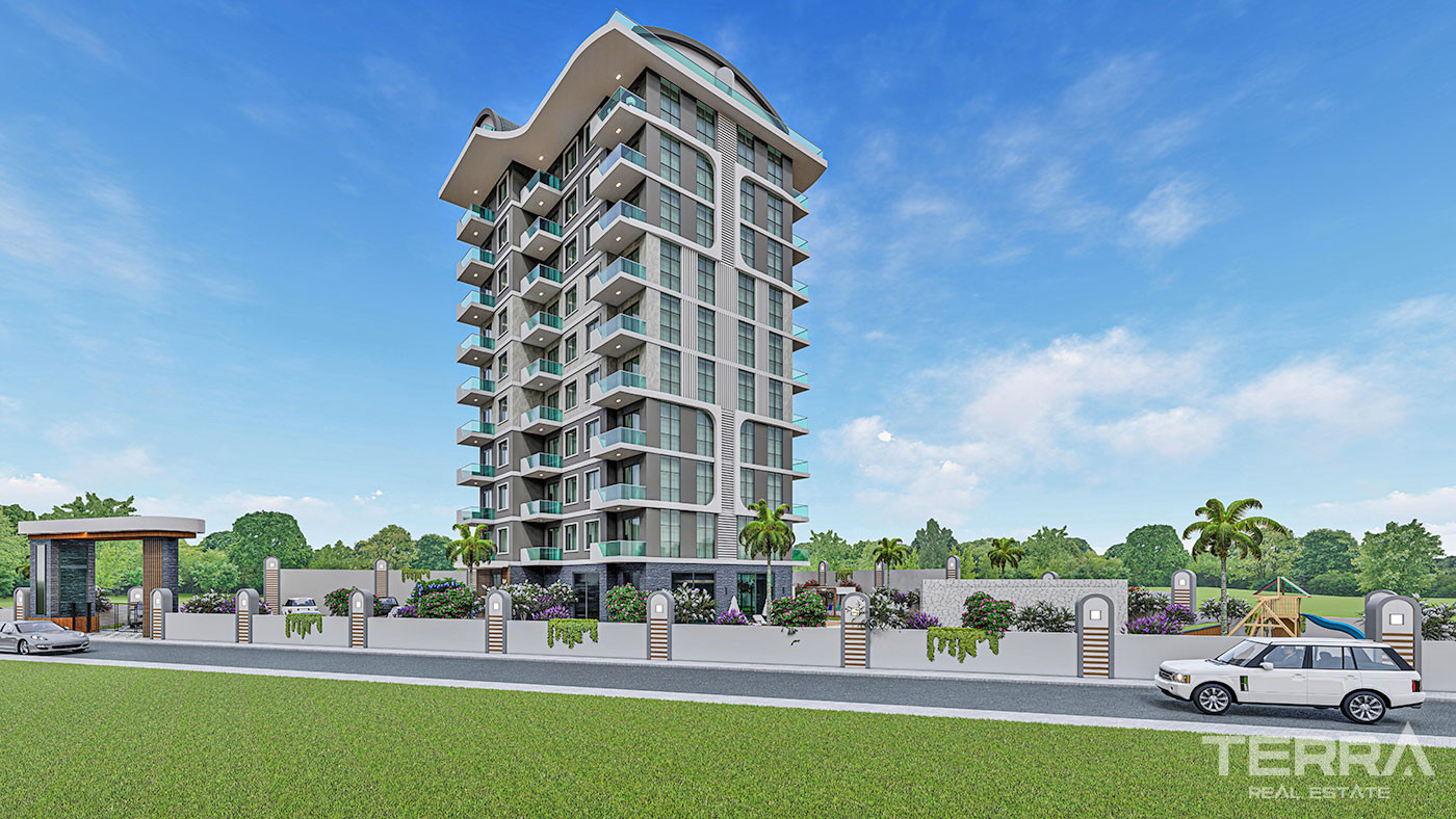 Affordable Nature and Sea View Apartments in Mahmutlar Alanya - 57822