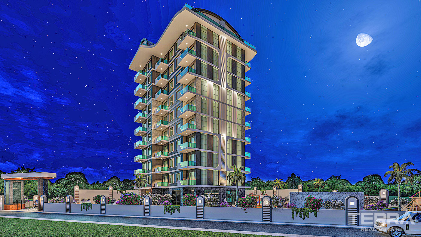 Affordable Nature and Sea View Apartments in Mahmutlar Alanya - 57823