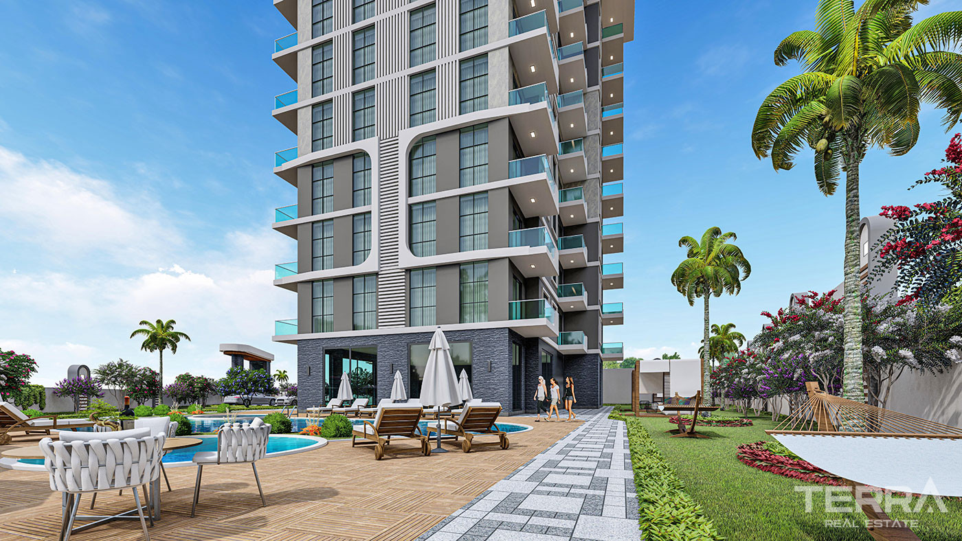 Affordable Nature and Sea View Apartments in Mahmutlar Alanya - 57825