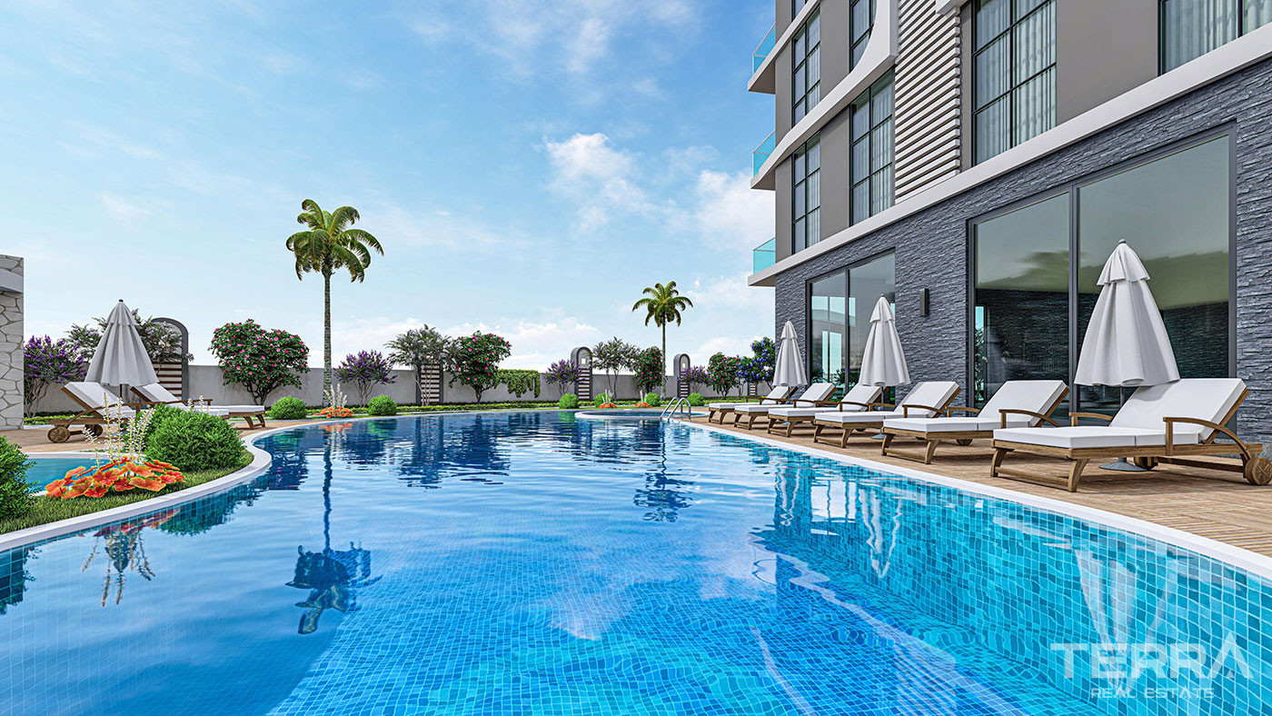 Affordable Nature and Sea View Apartments in Mahmutlar Alanya - 57827