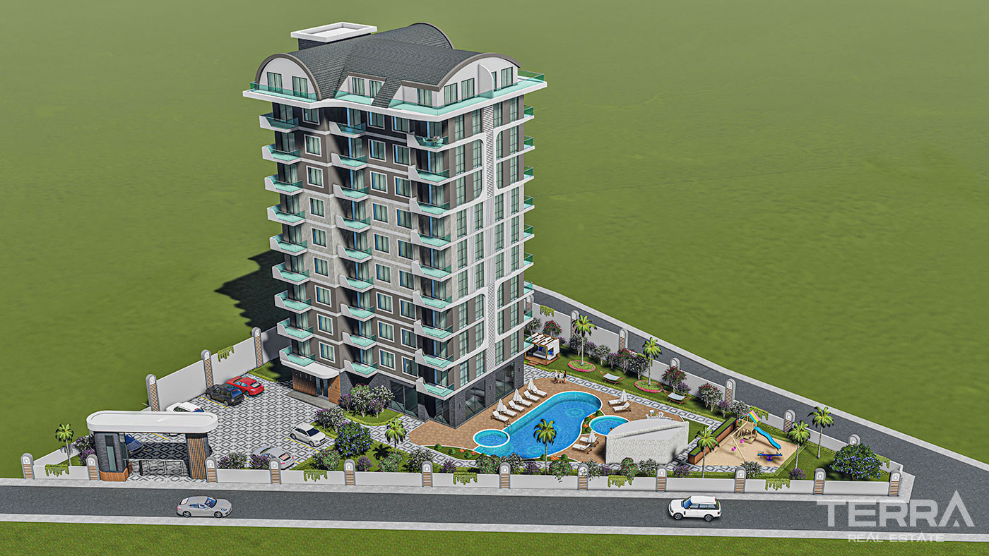 Affordable Nature and Sea View Apartments in Mahmutlar Alanya - 57828