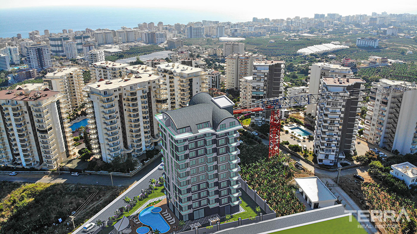 Affordable Nature and Sea View Apartments in Mahmutlar Alanya - 57836