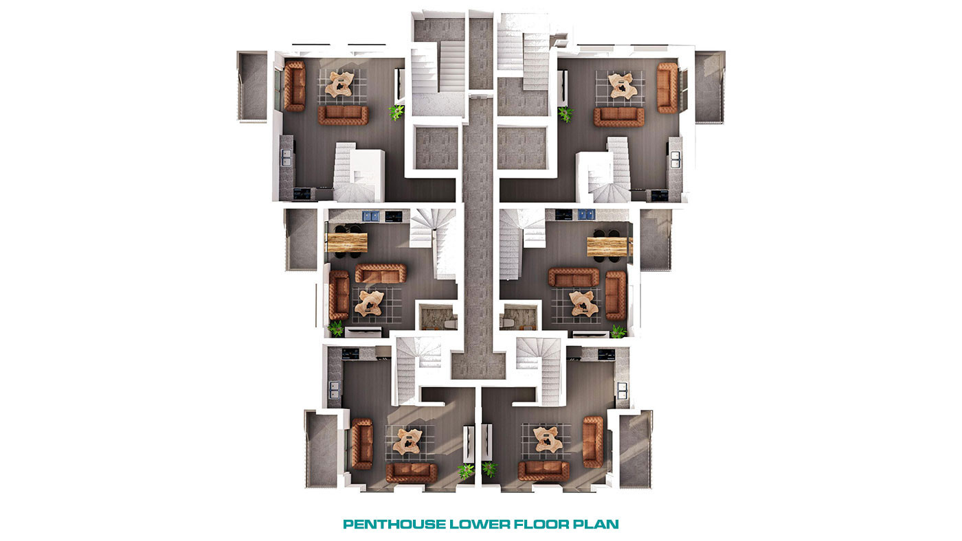 Affordable Nature and Sea View Apartments in Mahmutlar Alanya - 57843