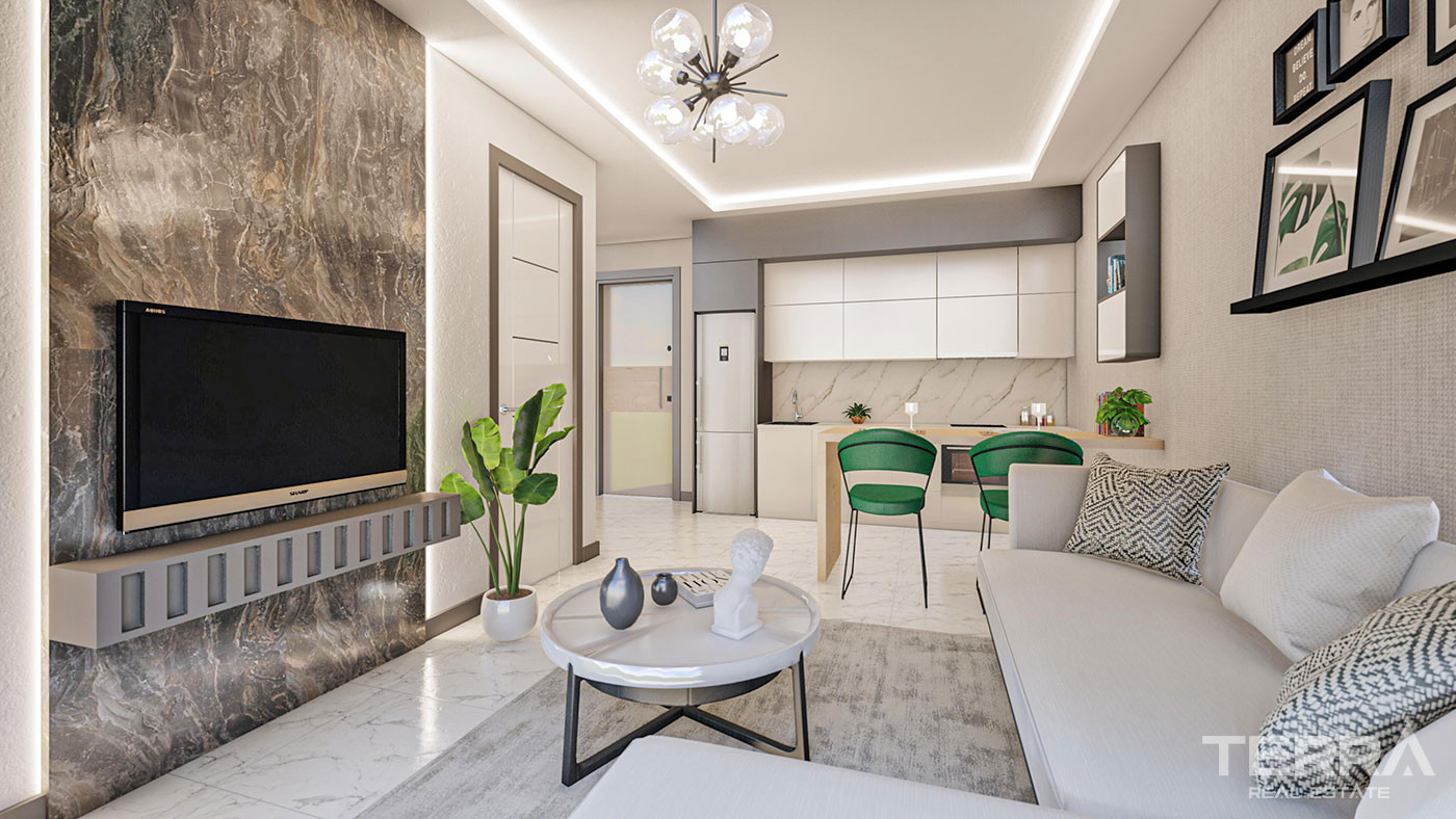 Affordable Nature and Sea View Apartments in Mahmutlar Alanya - 57848