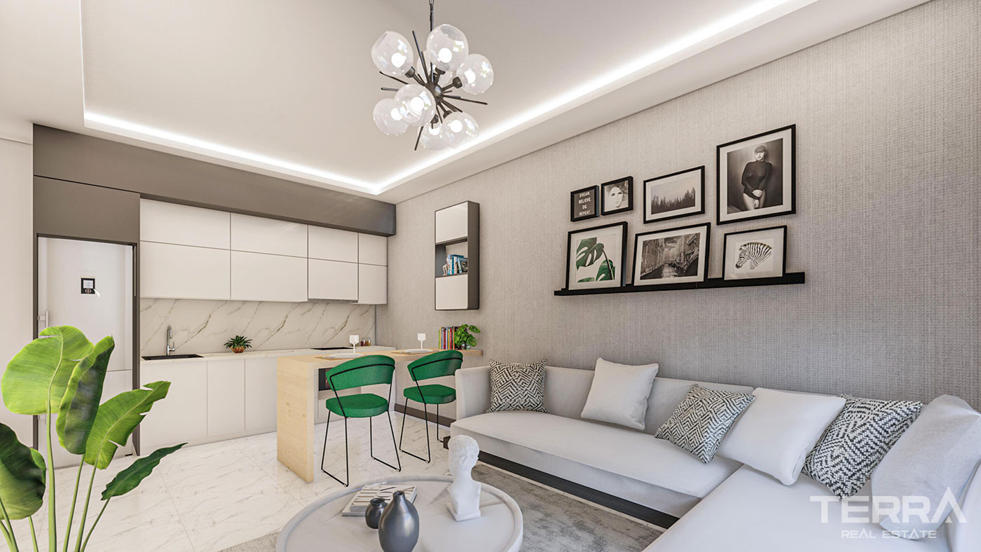 Affordable Nature and Sea View Apartments in Mahmutlar Alanya - 57849