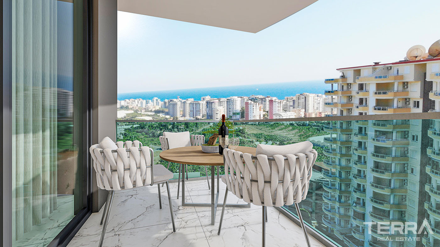Affordable Nature and Sea View Apartments in Mahmutlar Alanya - 57851