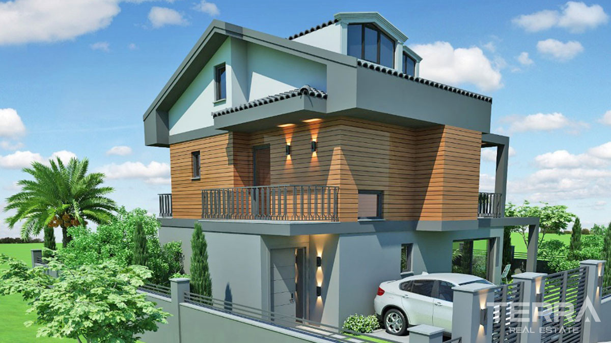 Modern Detached Villa with Private Pool in Ovacık Fethiye - 58705