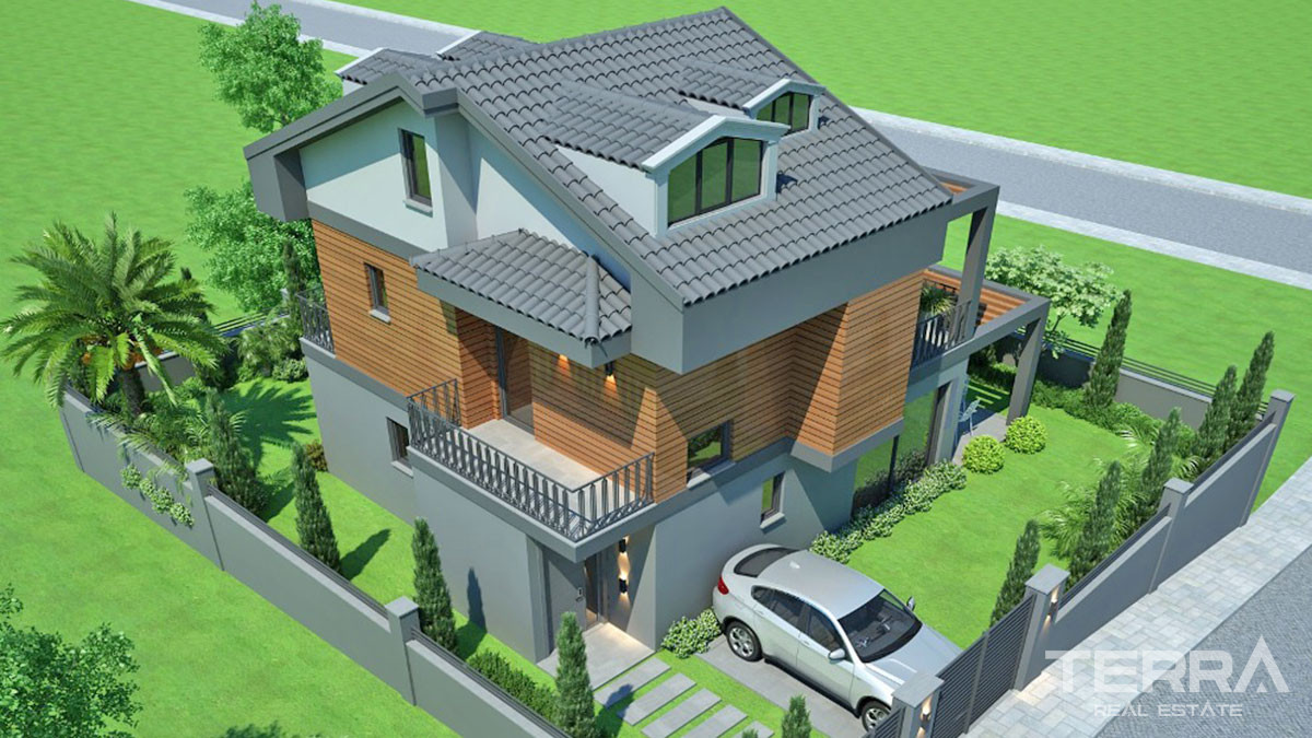 Modern Detached Villa with Private Pool in Ovacık Fethiye - 58706