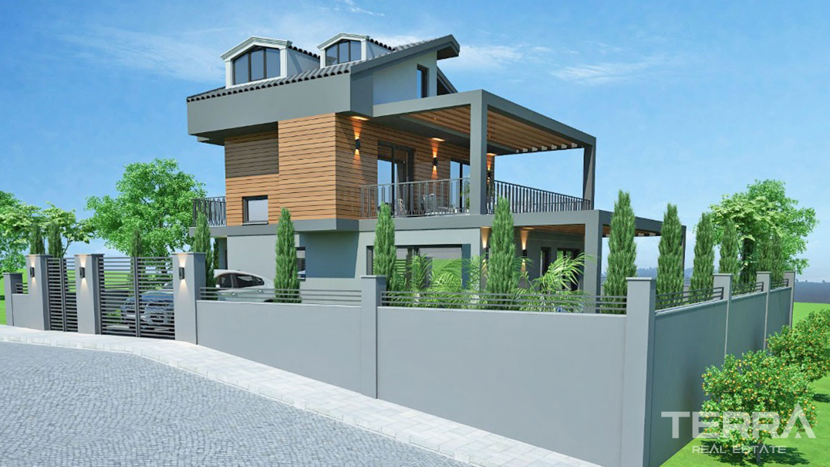 Modern Detached Villa with Private Pool in Ovacık Fethiye - 58707