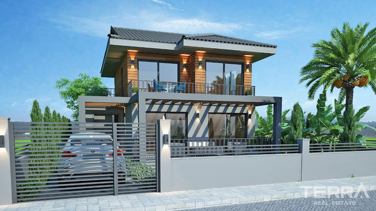 New Detached Villa with a Pool in Fethiye at Affordable Price - 58730