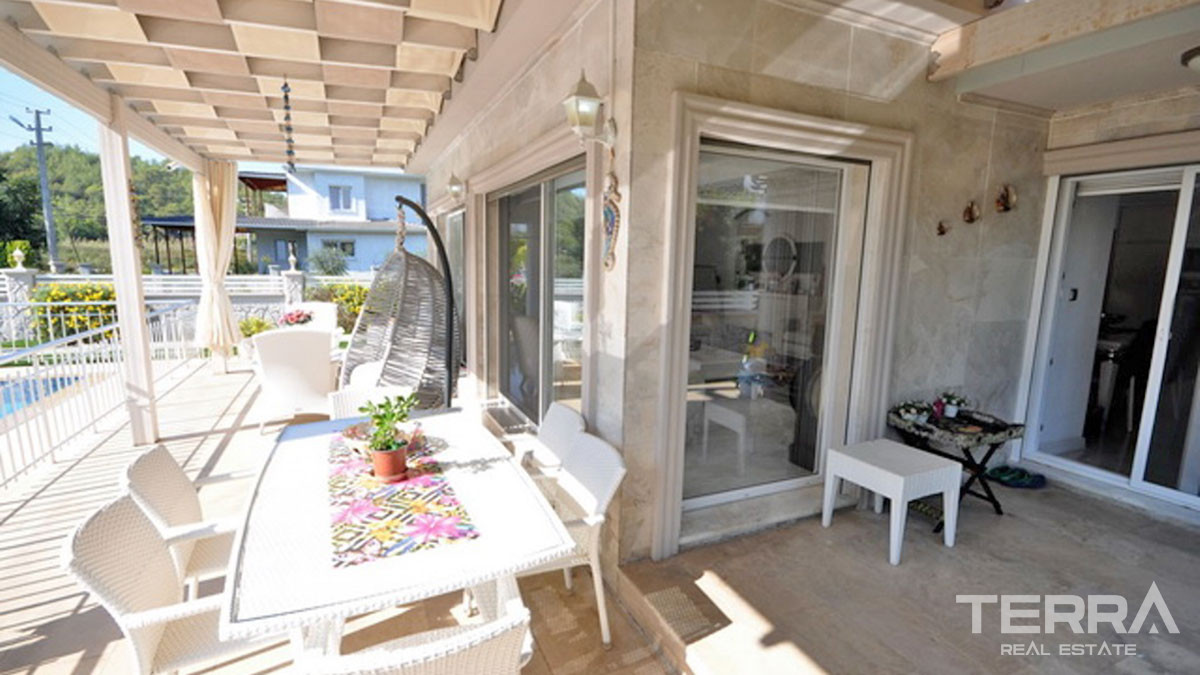 Fethiye Çalış'ta Özel Bahçeli ve Havuzlu Lüks Villa - 58735