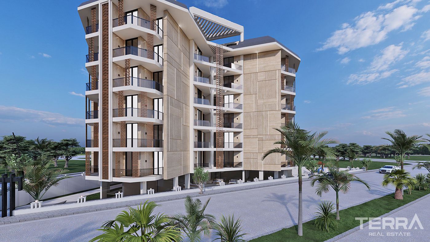 Luxury Apartments in Alanya Oba Within Walking Distance to the Beach - 58789