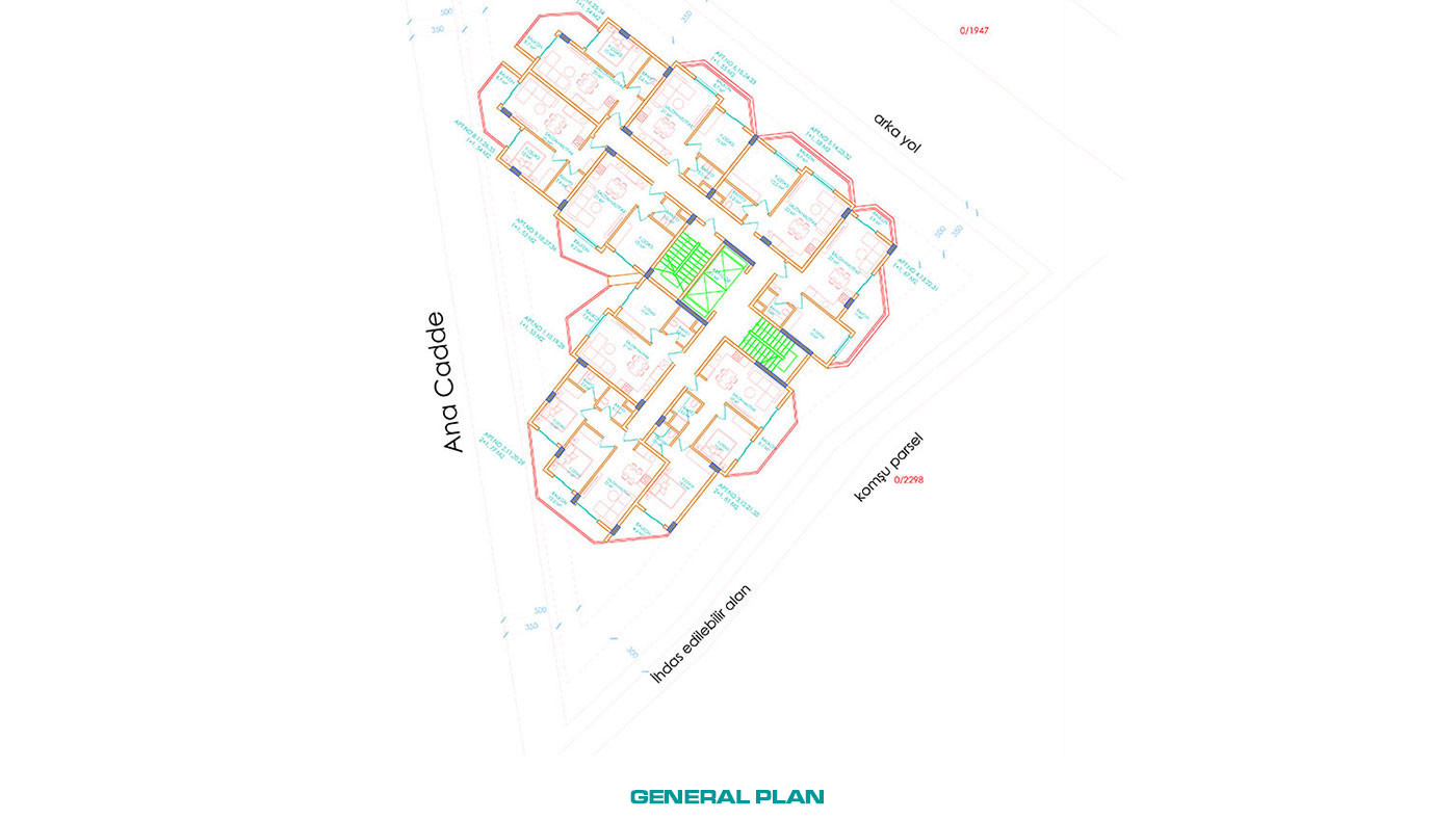 Luxury Apartments in Alanya Oba Within Walking Distance to the Beach - 58803