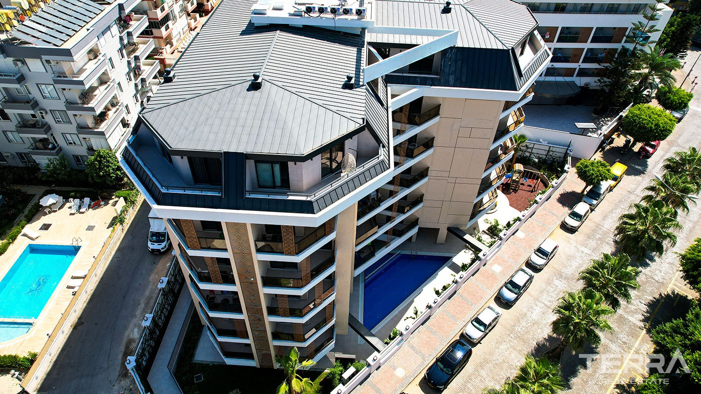 Luxury Apartments in Alanya Oba Within Walking Distance to the Beach - 101487