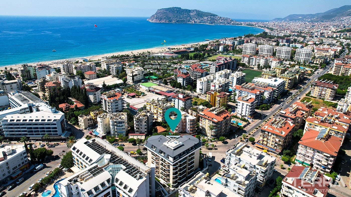 Luxury Apartments in Alanya Oba Within Walking Distance to the Beach - 101488