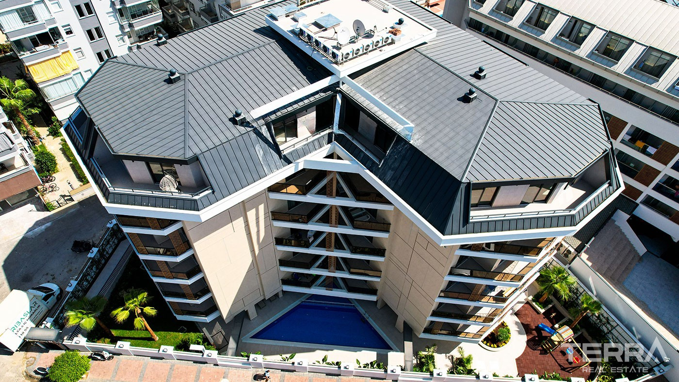 Luxury Apartments in Alanya Oba Within Walking Distance to the Beach - 101490