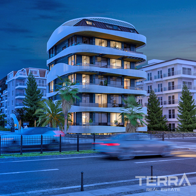 Seafront Apartments with High Investment Potential in Kestel, Alanya - 58862