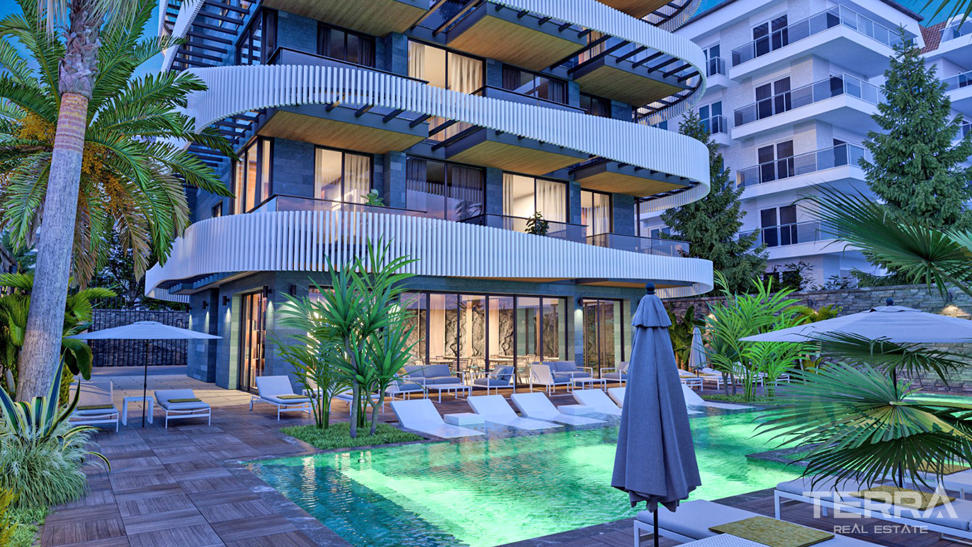 Seafront Apartments with High Investment Potential in Kestel, Alanya - 58865