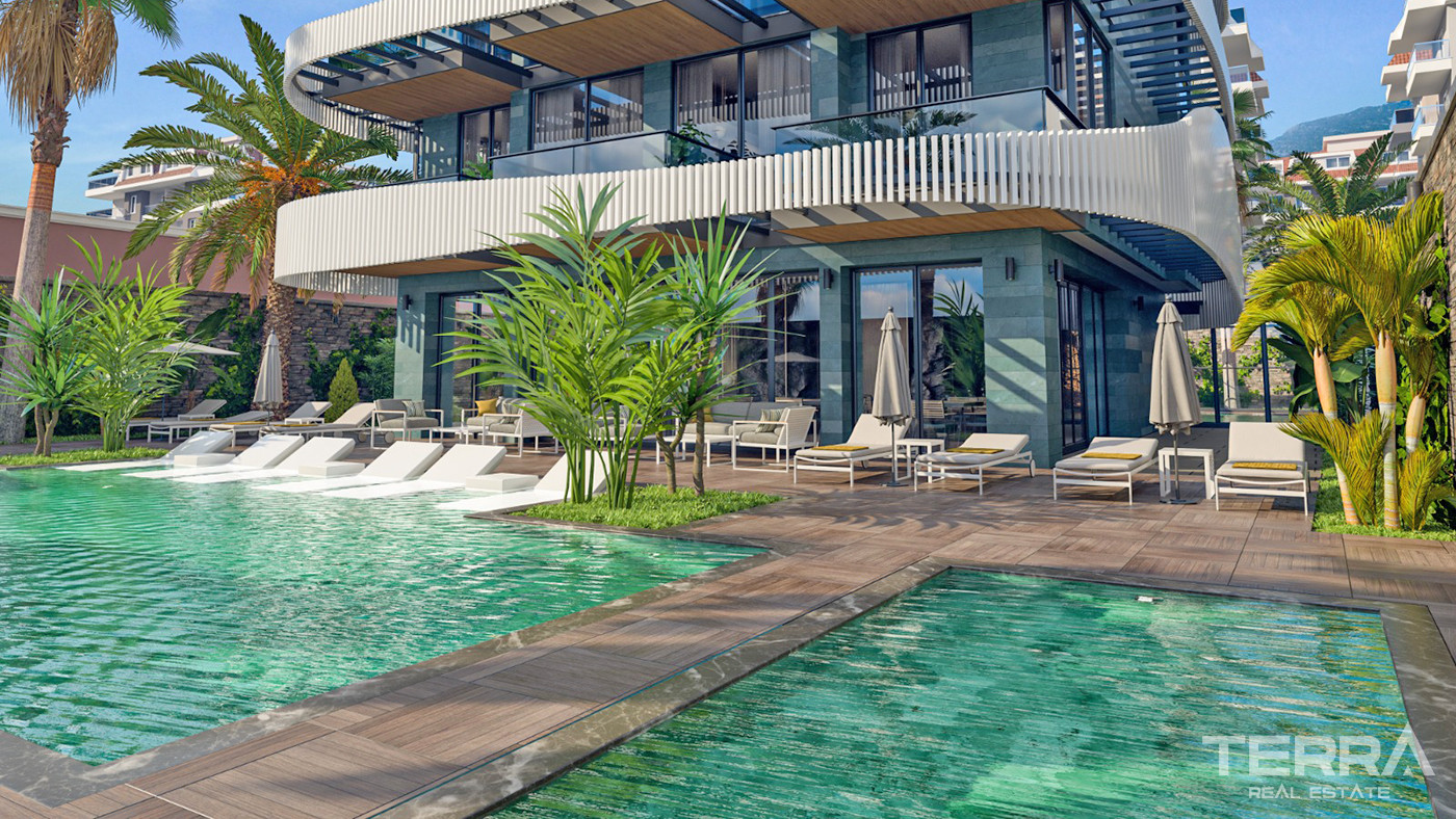 Seafront Apartments with High Investment Potential in Kestel, Alanya - 58868