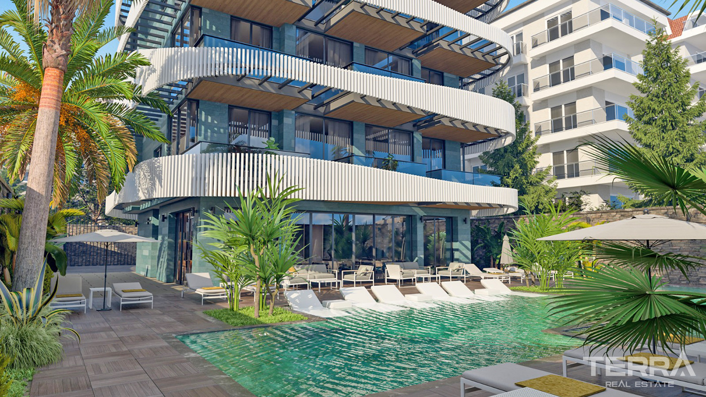 Seafront Apartments with High Investment Potential in Kestel, Alanya - 58873