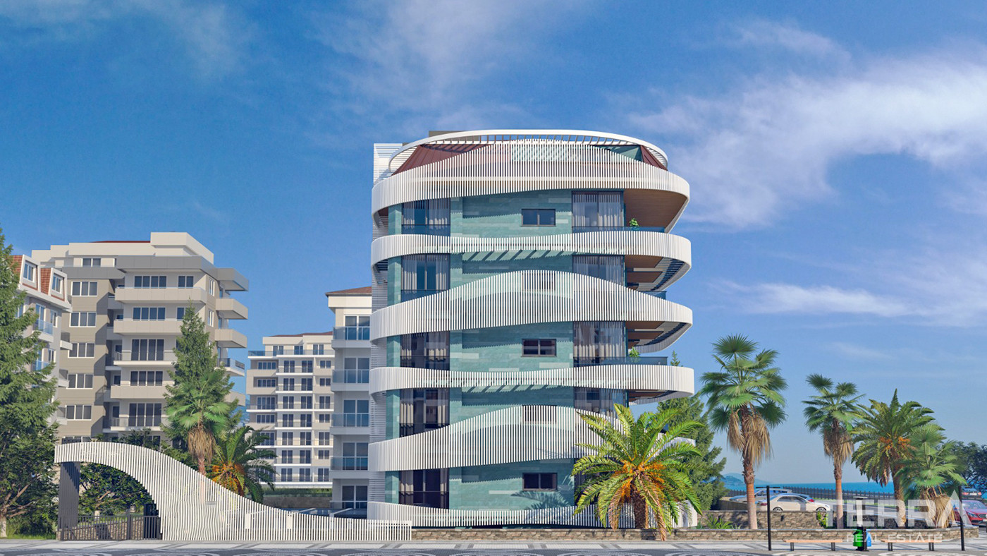 Seafront Apartments with High Investment Potential in Kestel, Alanya - 58875