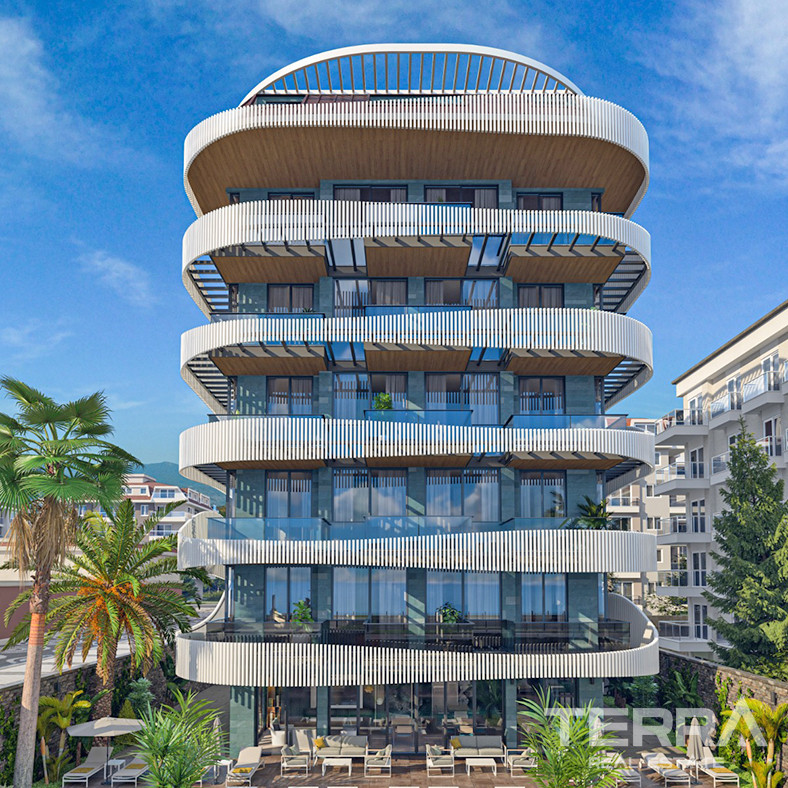 Seafront Apartments with High Investment Potential in Kestel, Alanya - 58876
