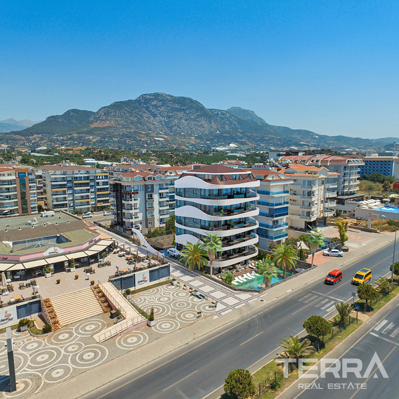 Seafront Apartments with High Investment Potential in Kestel, Alanya - 58877