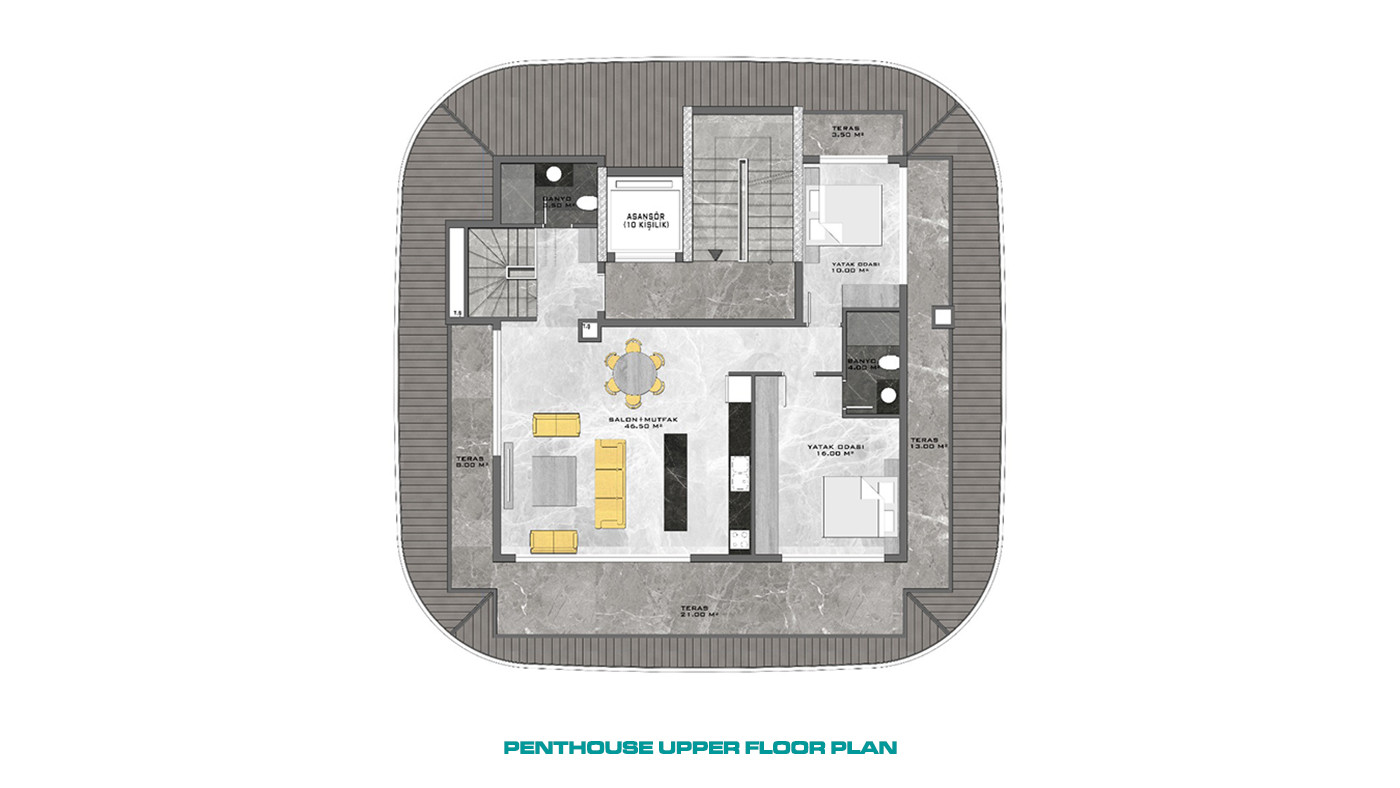Seafront Apartments with High Investment Potential in Kestel, Alanya - 58885