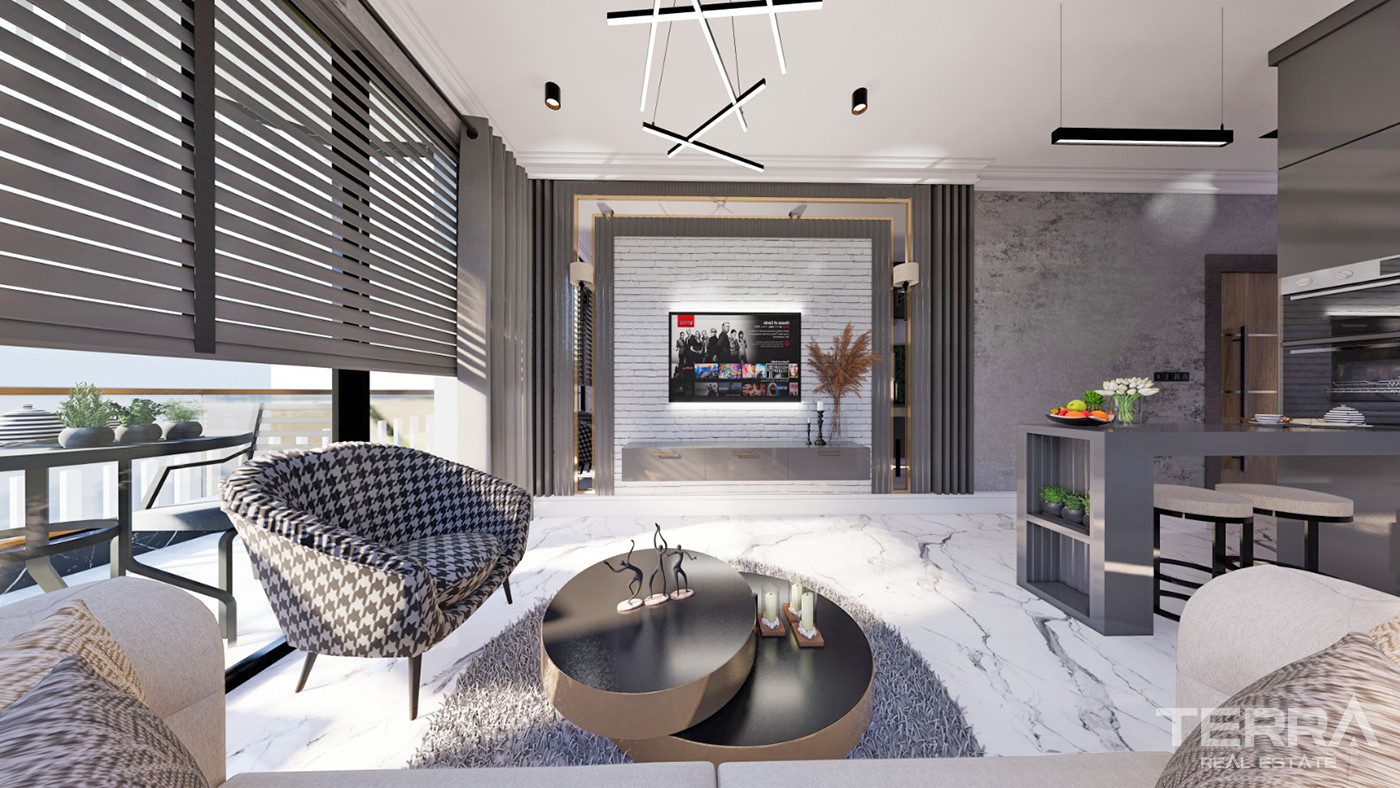 Seafront Apartments with High Investment Potential in Kestel, Alanya - 58887