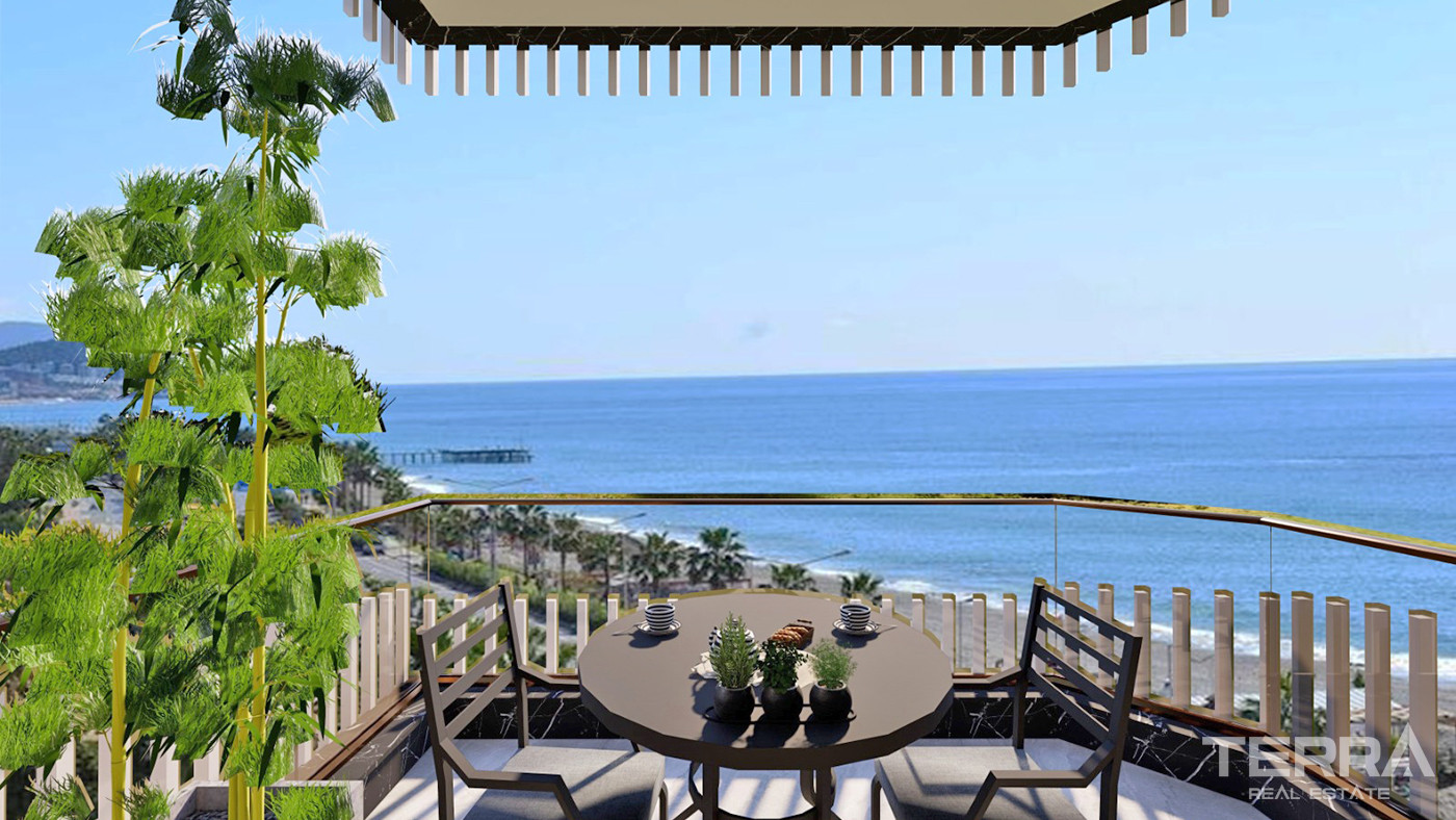 Seafront Apartments with High Investment Potential in Kestel, Alanya - 58888