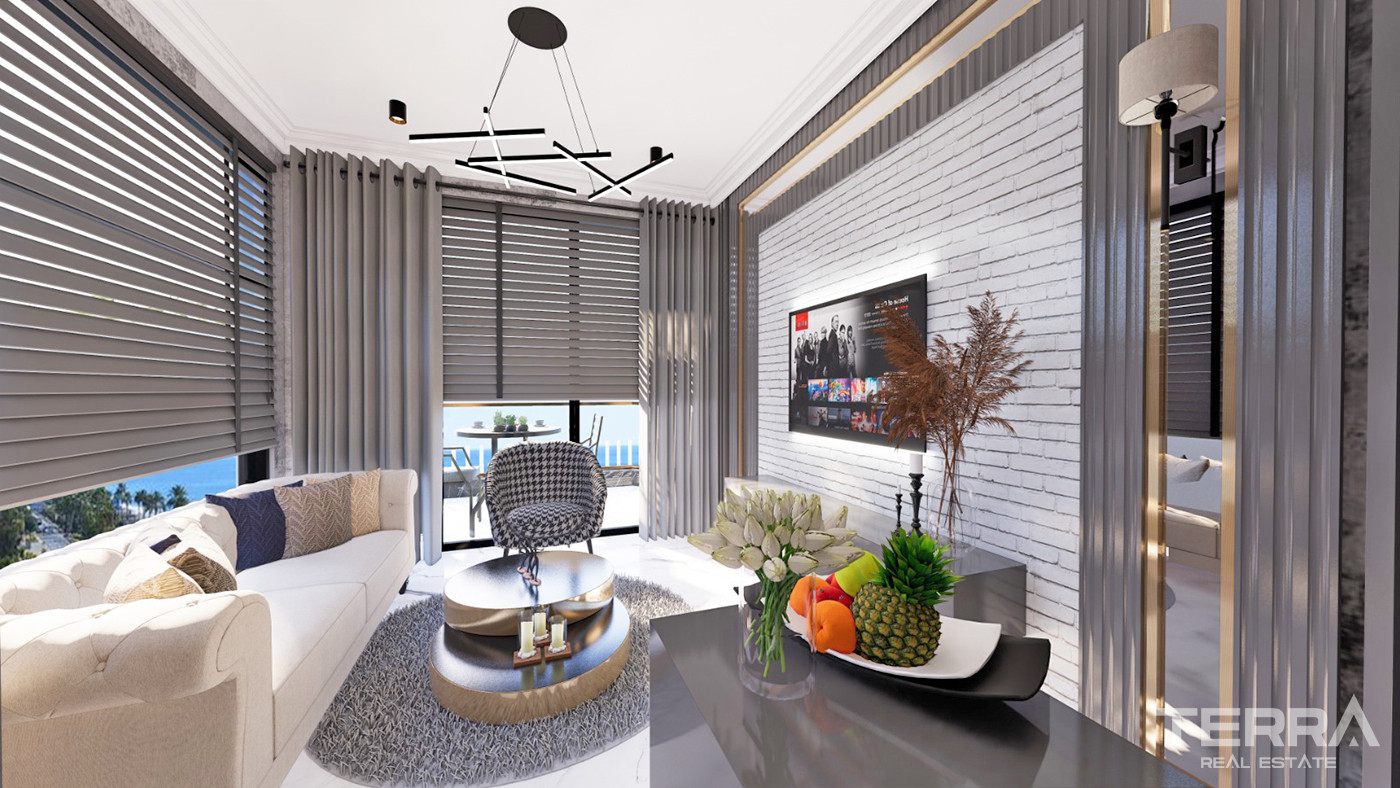 Seafront Apartments with High Investment Potential in Kestel, Alanya - 58896