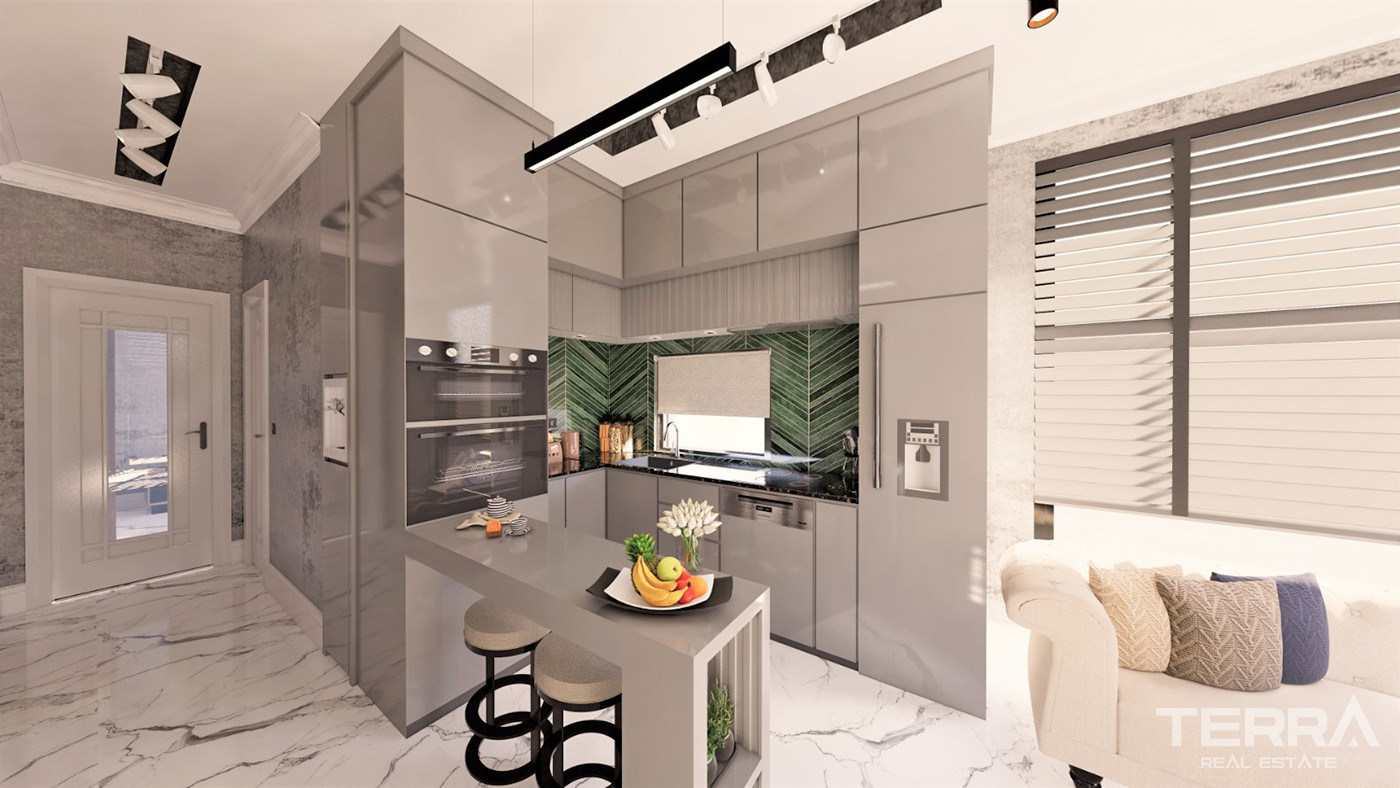 Seafront Apartments with High Investment Potential in Kestel, Alanya - 58897