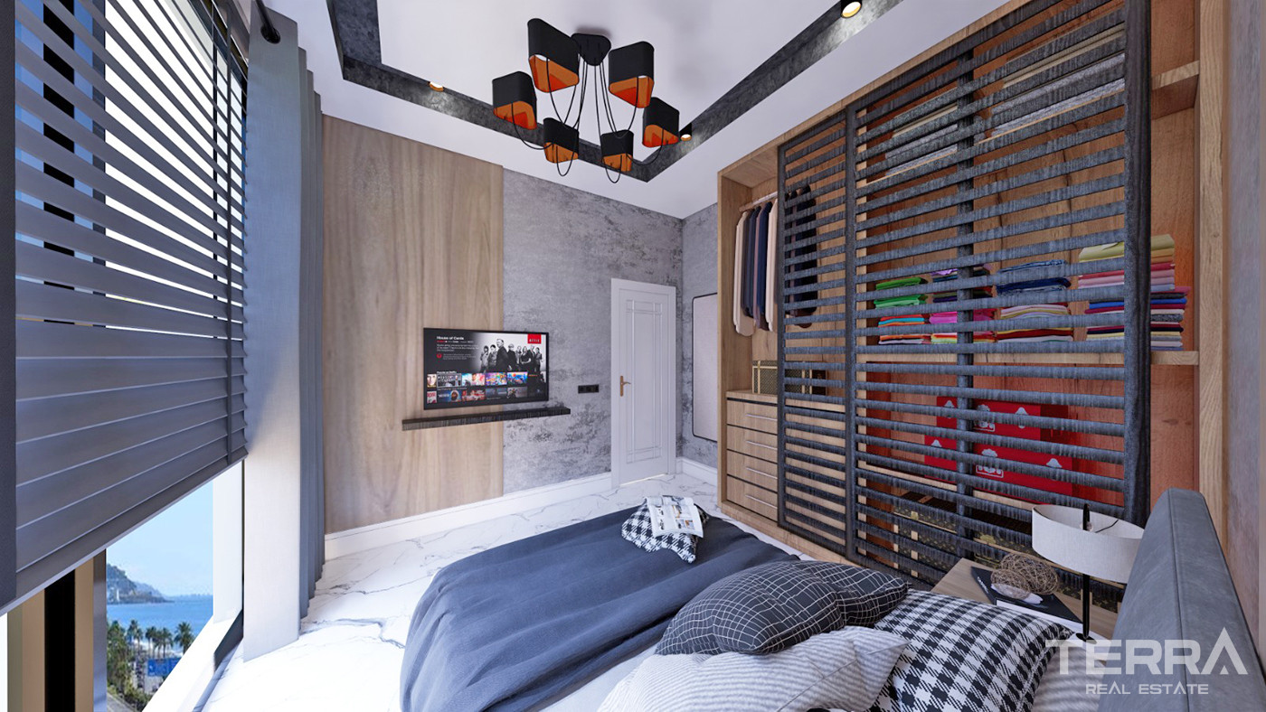 Seafront Apartments with High Investment Potential in Kestel, Alanya - 58898