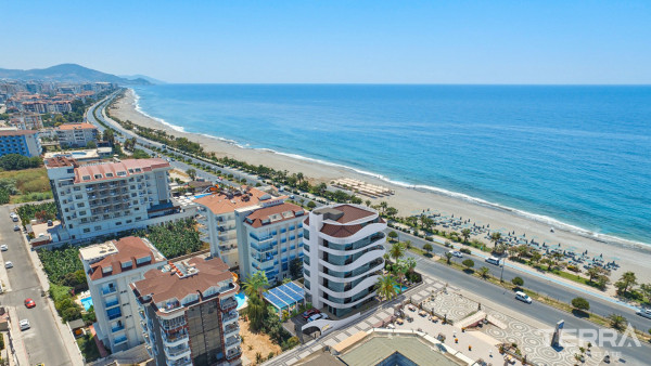 Seafront Apartments with High Investment Potential in Kestel, Alanya