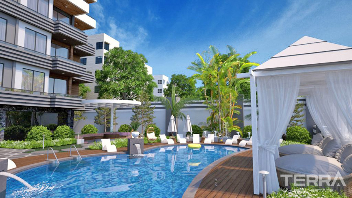 Well-Located Apartments in Alanya, Avsallar at Affordable Prices - 58905