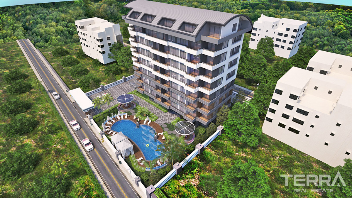 Well-Located Apartments in Alanya, Avsallar at Affordable Prices - 58910